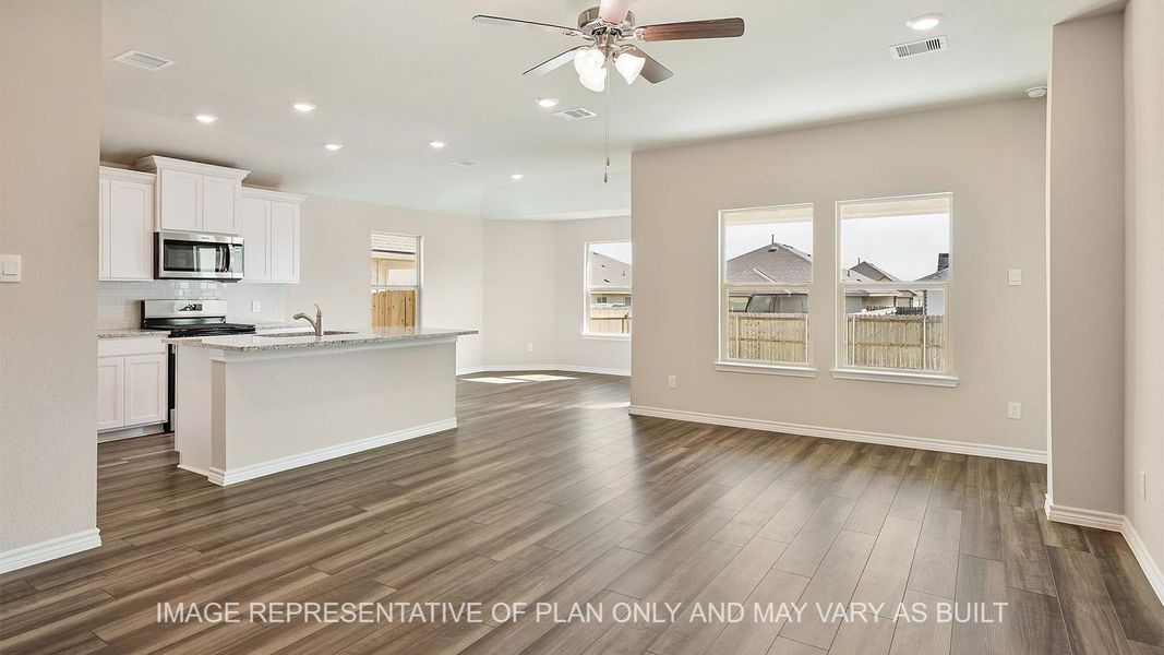 Spacious, unfurnished interior of a new home in Southern Pointe, College Station (Image 13).