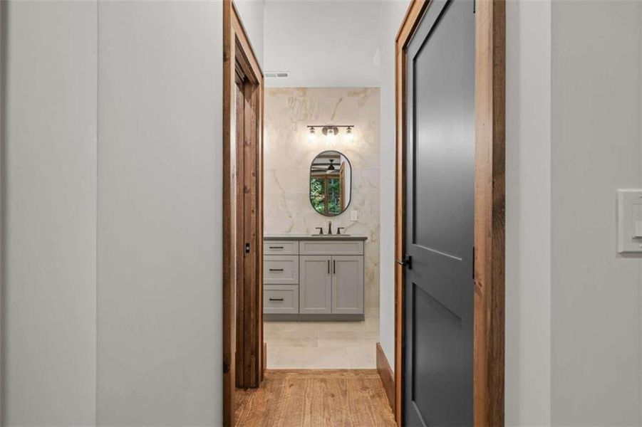 Furnished interior view inside a new home in , Young Harris (Image 15).