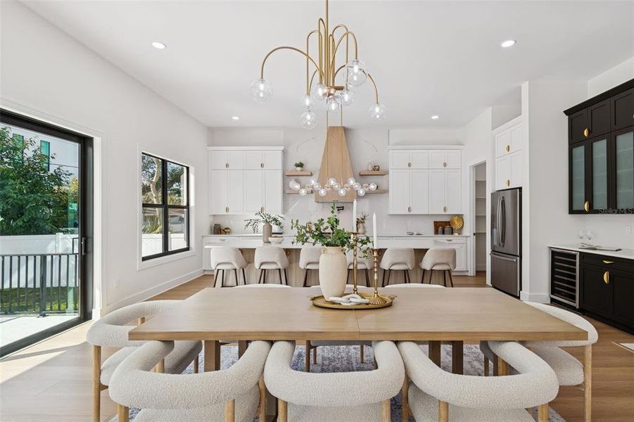 Furnished interior view inside a new home in , Tampa (Image 15).