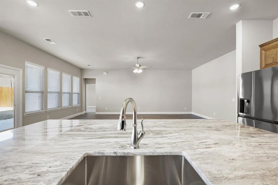 Close-up of interior finishes inside a home in Estates At Baker Park, Sherman (Image 14).