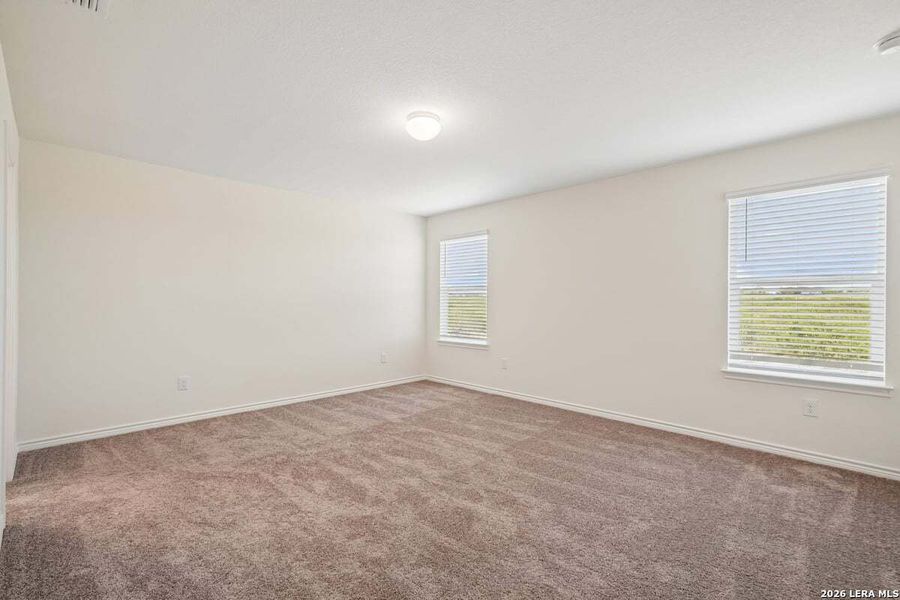 Spacious, unfurnished interior of a new home in Legend Heights - Heritage Collection, New Braunfels (Image 21). Spacious, unfurnished interior of a new home in Legend Heights - Heritage Collection, New Braunfels (Image 21).