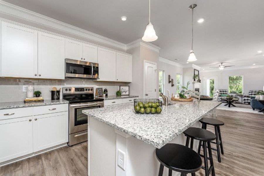 Furnished interior view inside a new home in Cantigny Park, Clarksville (Image 3).