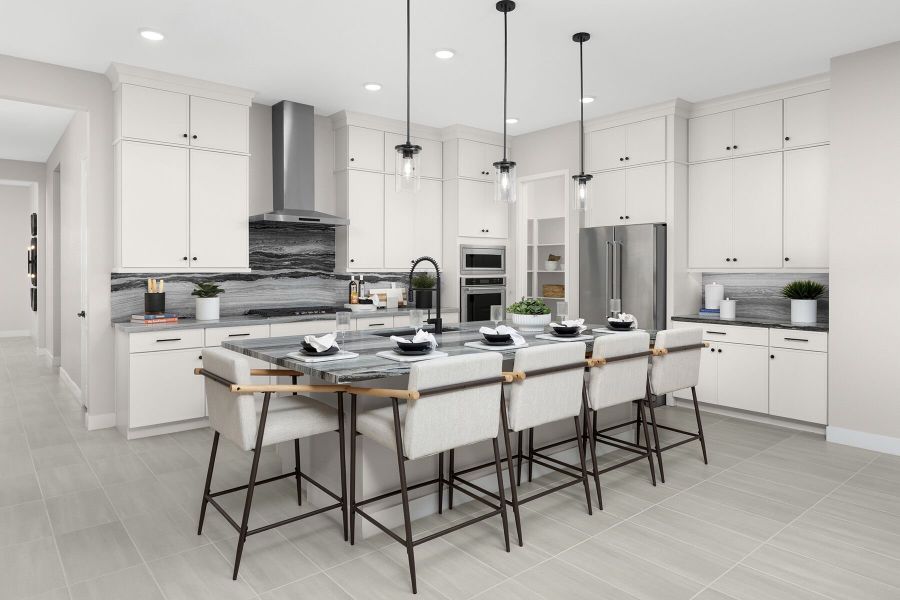 Representative furnished interior of a home built from the Garnet by Mattamy Homes in Rosewood Heights, San Tan Valley (Image 6). Representative furnished interior of a home built from the Garnet by Mattamy Homes in Rosewood Heights, San Tan Valley (Image 6).