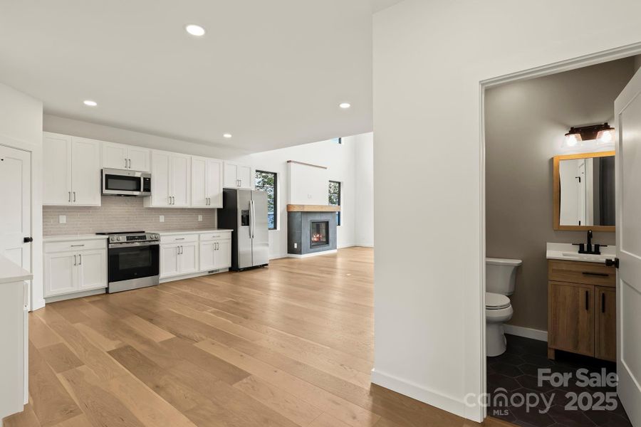 Furnished interior view inside a new home in , Seven Devils (Image 6).