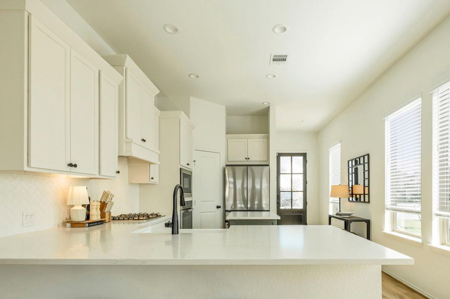 Breakfast Bar with Seating for Two
