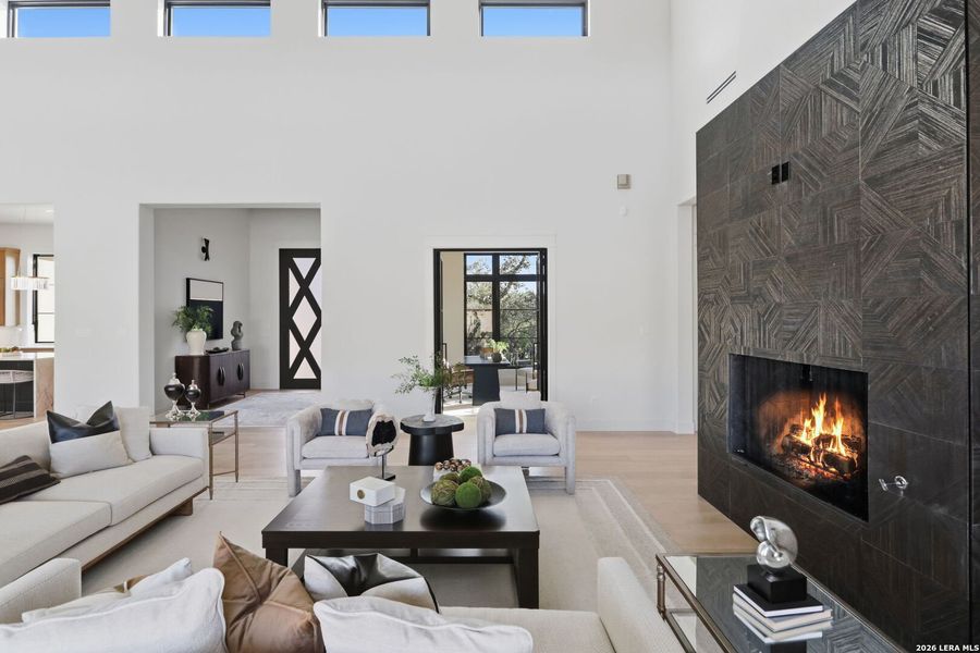 Furnished interior view inside a new home in , Boerne (Image 35).