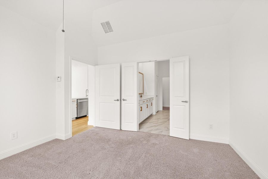 Spacious primary suite Spacious primary suite