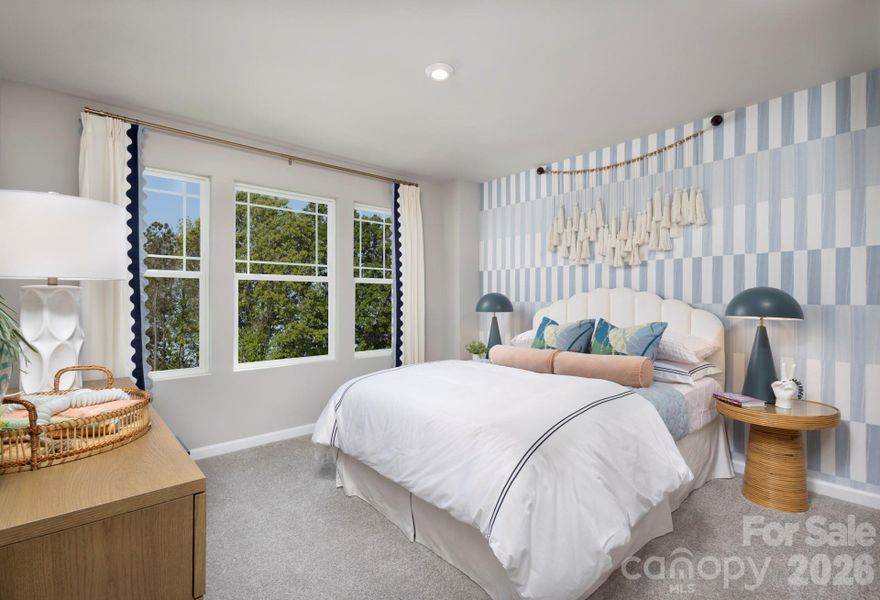 Furnished interior view inside a new home in Arbor Chase, Clover (Image 6).