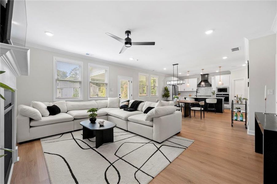 Furnished interior view inside a new home in Avenbrook, Mableton (Image 15).