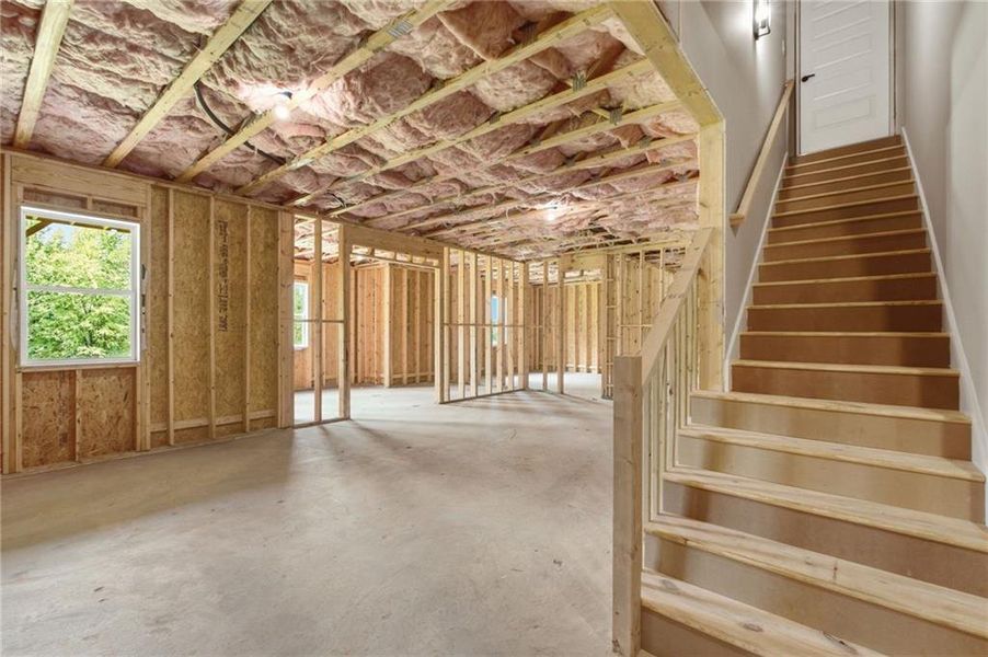 In-progress construction of a new home in , Jefferson, GA (Image 76).