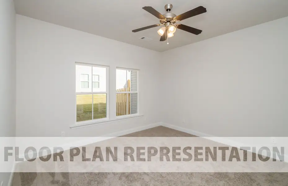 Spacious, unfurnished interior of a new home in Caroleton Townhomes, Grovetown (Image 6).