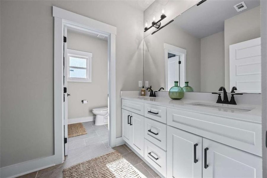 Furnished interior view inside a new home in , Monroe (Image 12).