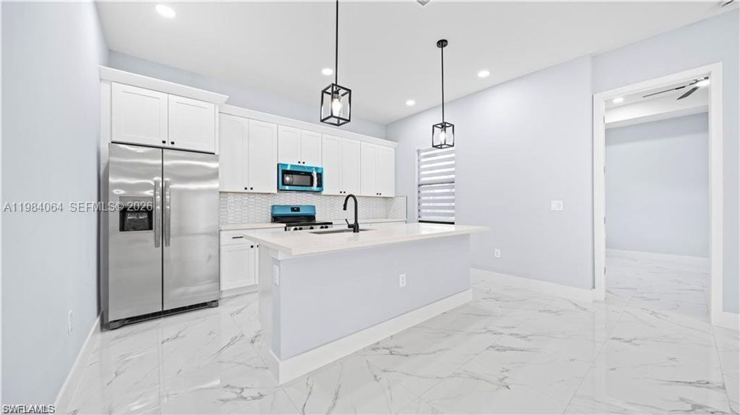 Furnished interior view inside a new home in , Lehigh Acres (Image 9).