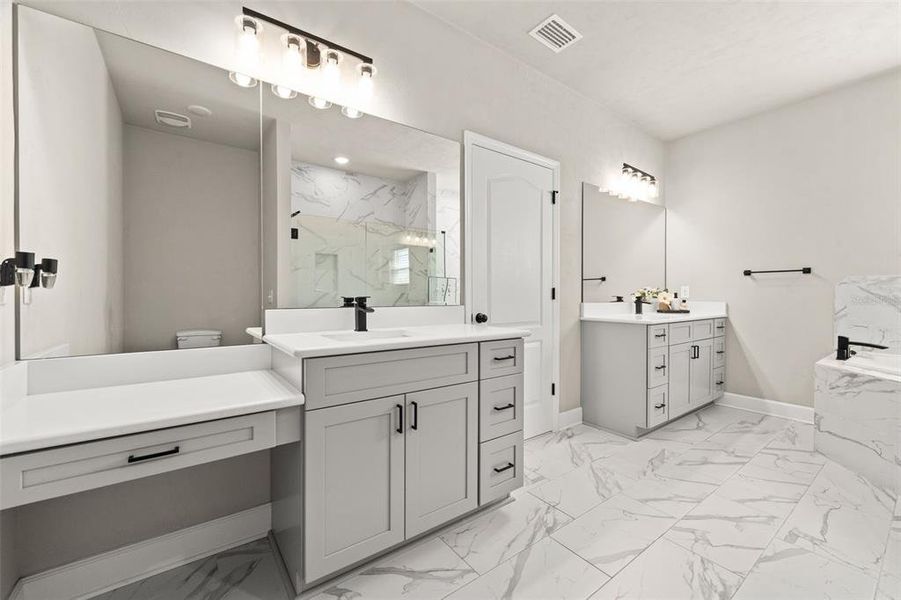 Furnished interior view inside a new home in , Newberry (Image 8).