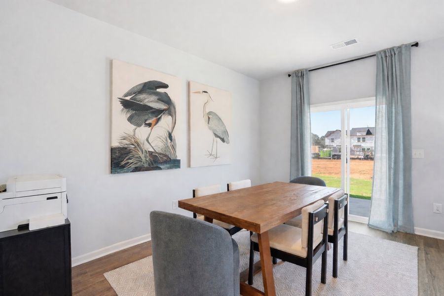 Representative furnished interior of a home built from the Sequoia by McGuinn Homes in Towns at Lake Greenwood, Greenwood (Image 12).