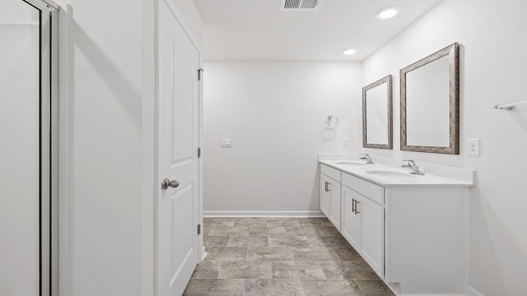 Furnished interior view inside a new home in Brookside Ridge Townhomes, Greer (Image 12).