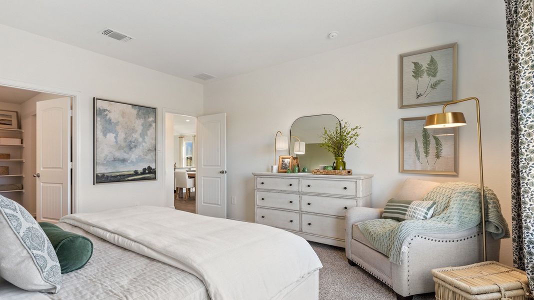 Furnished interior view inside a new home in Watermill, Kyle (Image 23).