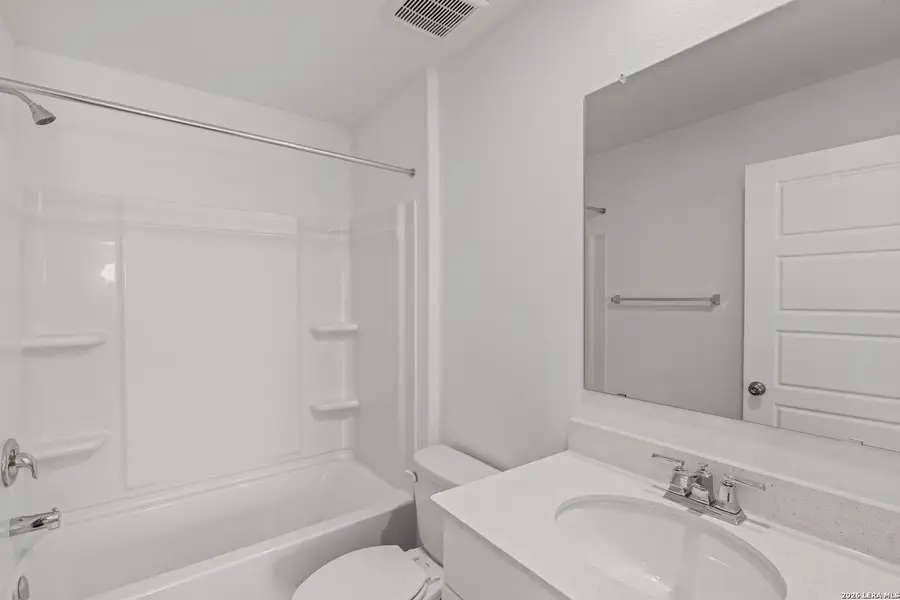 Furnished interior view inside a new home in Corley Farms, San Antonio (Image 3).