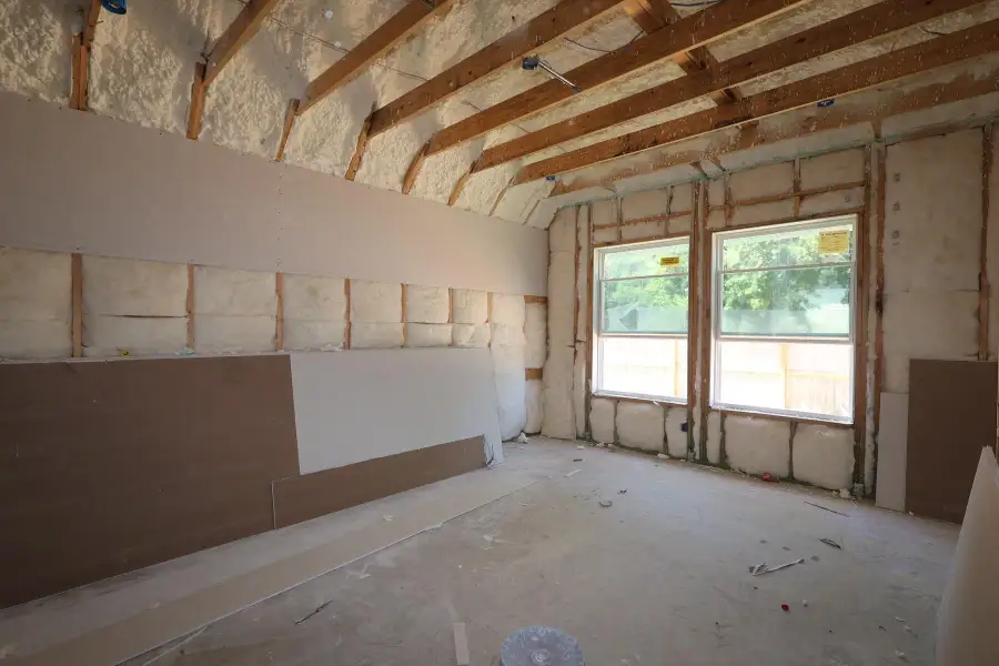 In-progress construction of a new home in The Grand Prairie - Meadow Collection, Hockley, TX (Image 6).