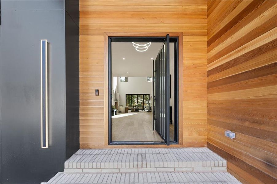 Exterior details and patio area of a home in , Sandy Springs (Image 30). Exterior details and patio area of a home in , Sandy Springs (Image 30).