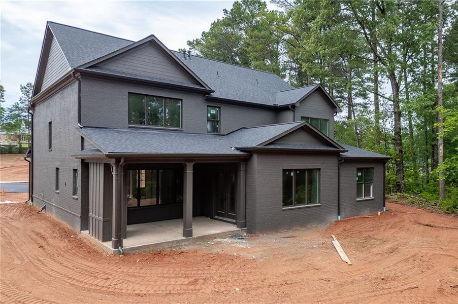 In-progress construction of a new home in , Buford, GA (Image 28). In-progress construction of a new home in , Buford, GA (Image 28).