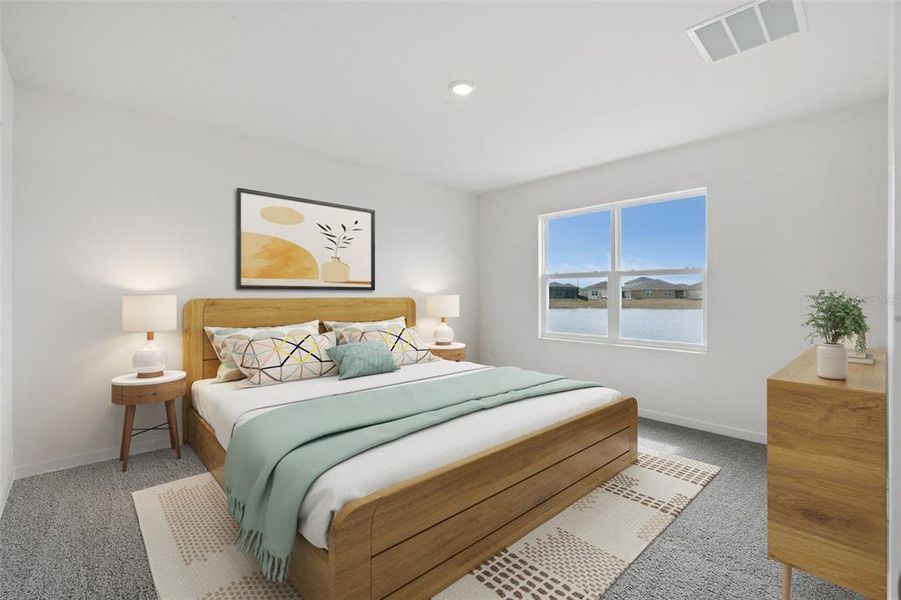 Furnished interior view inside a new home in Concorde, Sanford (Image 4).