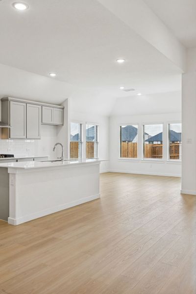 Open Floor Plan in the Gilmour II home plan by Trophy Signature Homes – REPRESENTATIVE PHOTO