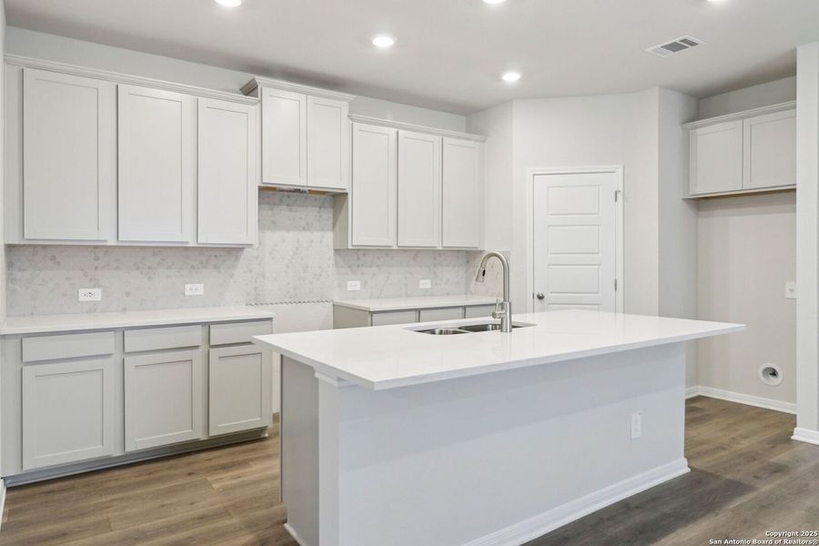 Furnished interior view inside a new home in Royal Crest, San Antonio (Image 18). Furnished interior view inside a new home in Royal Crest, San Antonio (Image 18).