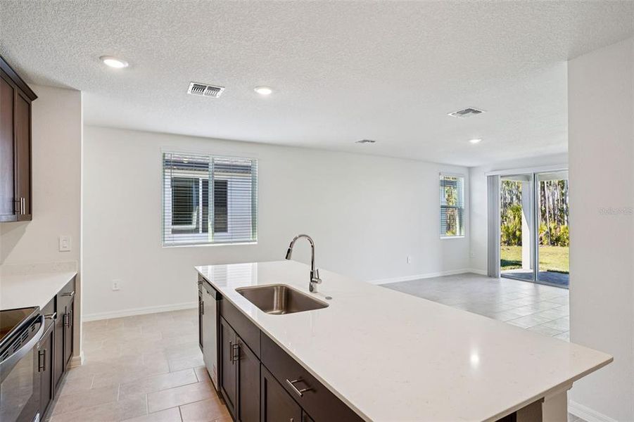 Furnished interior view inside a new home in Ridgehaven - Villas, Ormond Beach (Image 13).