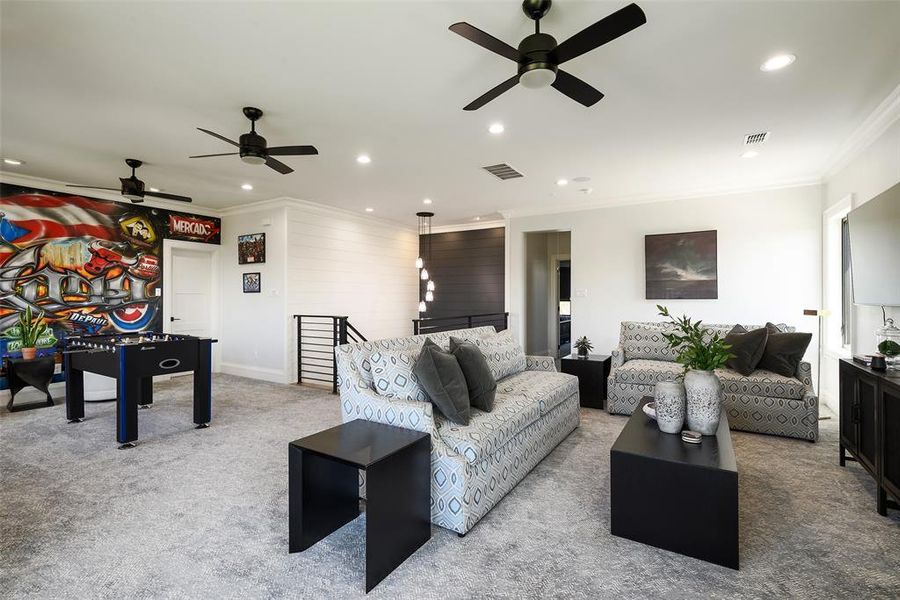 Furnished interior view inside a new home in , Royse City (Image 30).