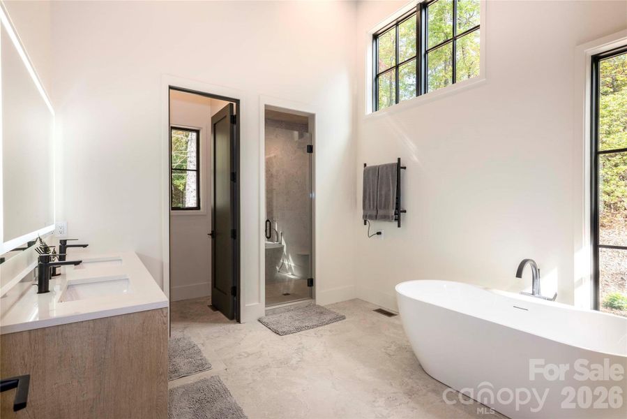 Furnished interior view inside a new home in , Sapphire (Image 9).