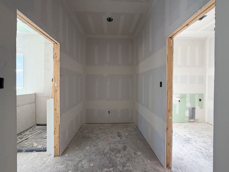 In-progress construction of a new home in Oak Water Ranch, Granbury, TX (Image 41). In-progress construction of a new home in Oak Water Ranch, Granbury, TX (Image 41).