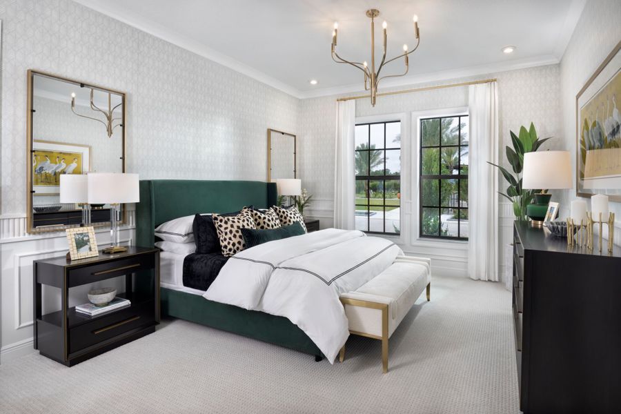 Representative furnished interior of a home built from the Livingstone by Mattamy Homes in Newfield, Palm City (Image 8).
