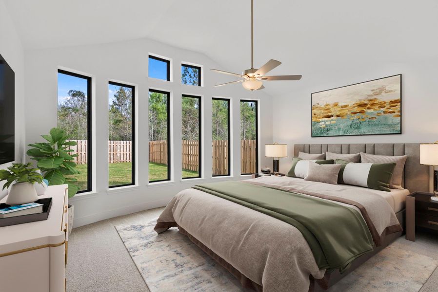 Furnished interior view inside a new home in COLTON, Montgomery (Image 6).