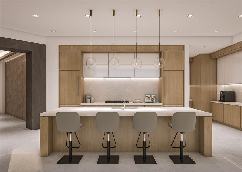 Furnished interior view inside a new home in , Sarasota (Image 3).