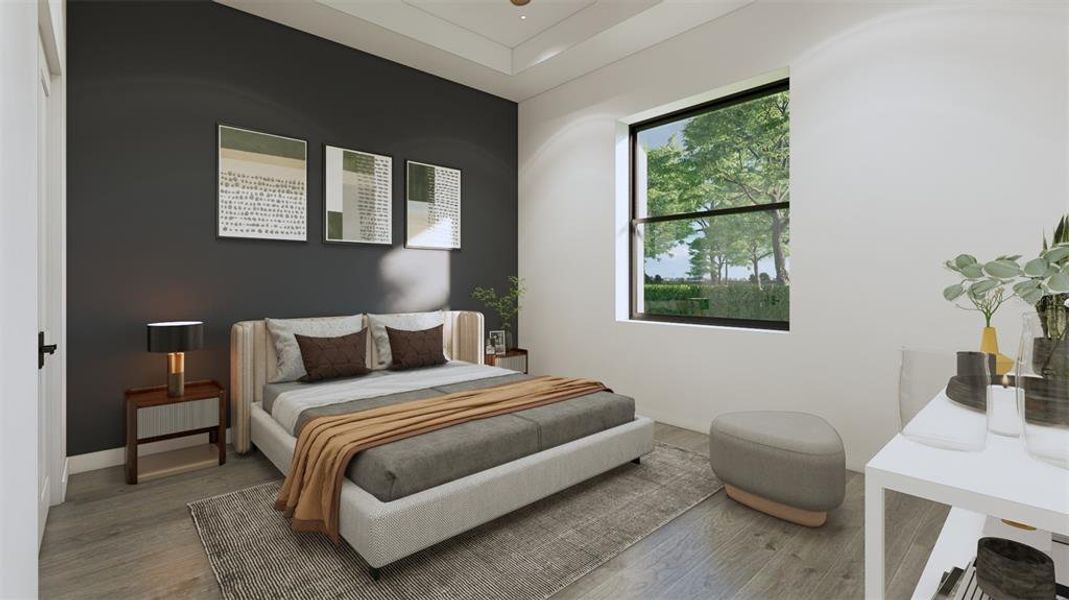 Furnished interior view inside a new home in , Rotonda West (Image 4).