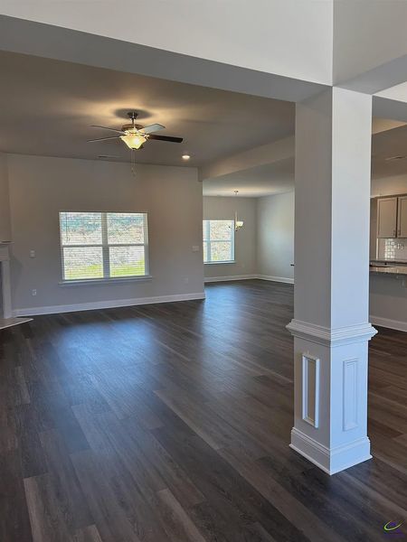Spacious, unfurnished interior of a new home in Barrington Place, Macon (Image 10).