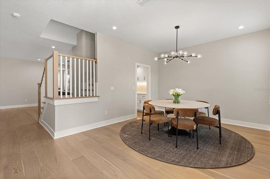 Furnished interior view inside a new home in , Winter Park (Image 31).