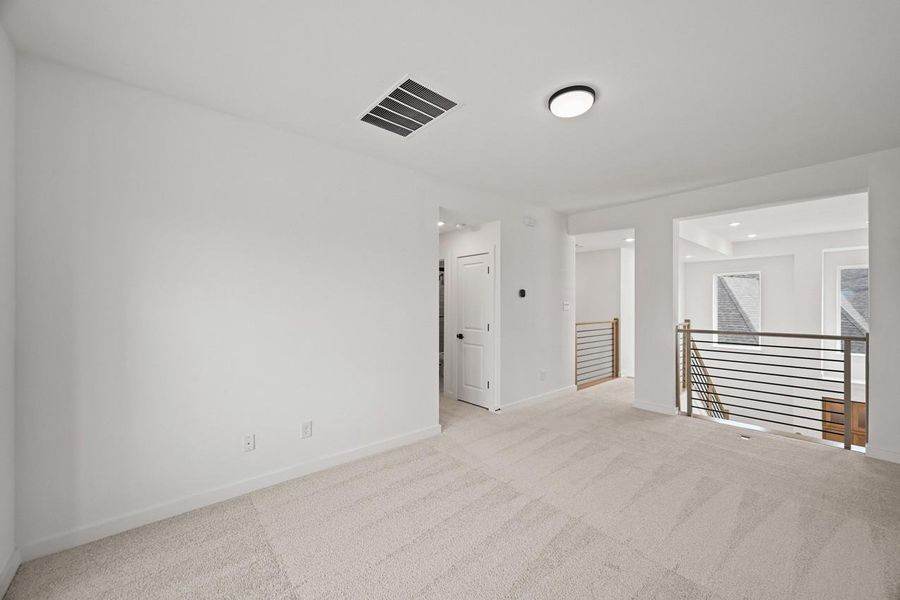 Spacious, unfurnished interior of a new home in Grand Central Park: 55ft. lots, Conroe (Image 7).