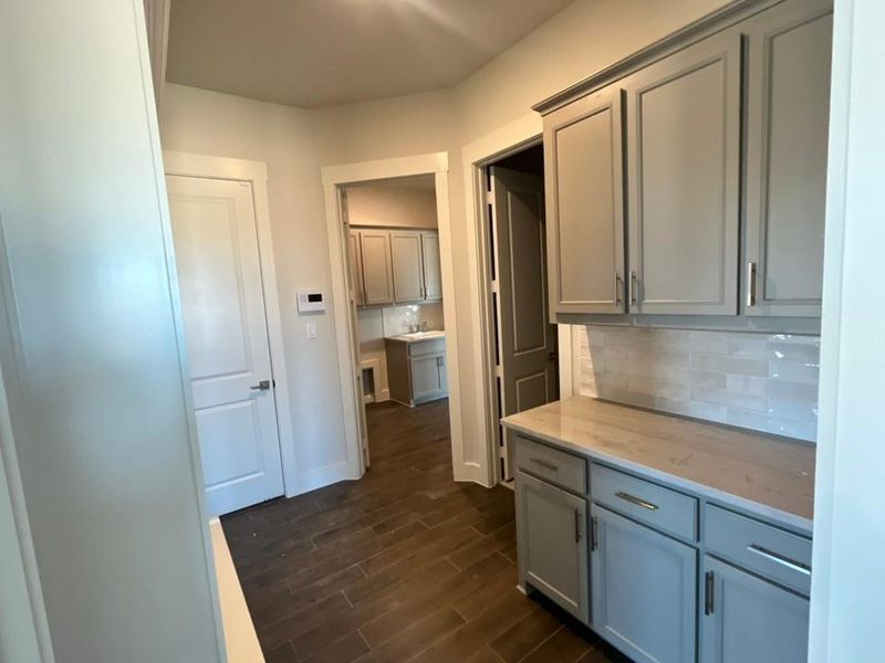 Furnished interior view inside a new home in Eagle Ridge Estates, Weatherford (Image 6).