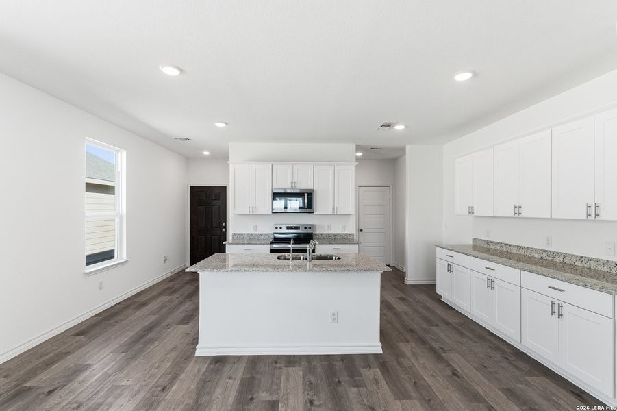 Furnished interior view inside a new home in Horizon Ridge, San Antonio (Image 8).