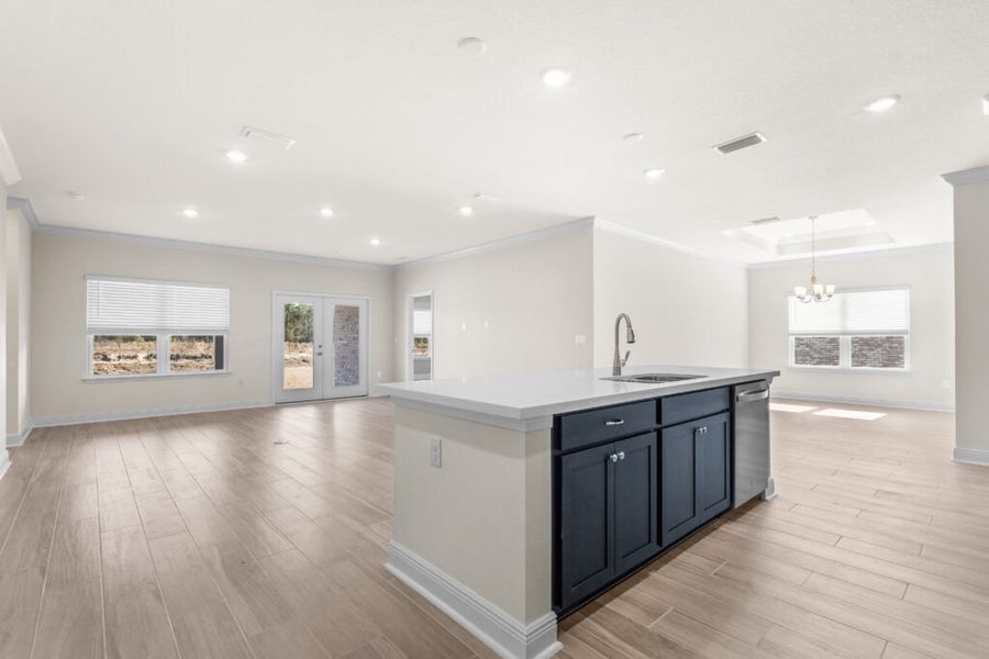 Furnished interior view inside a new home in Lake Merial, Panama City (Image 14). Furnished interior view inside a new home in Lake Merial, Panama City (Image 14).