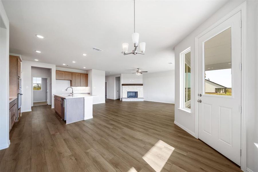 Spacious, unfurnished interior of a new home in Fairview Meadows, New Fairview (Image 26). Spacious, unfurnished interior of a new home in Fairview Meadows, New Fairview (Image 26).