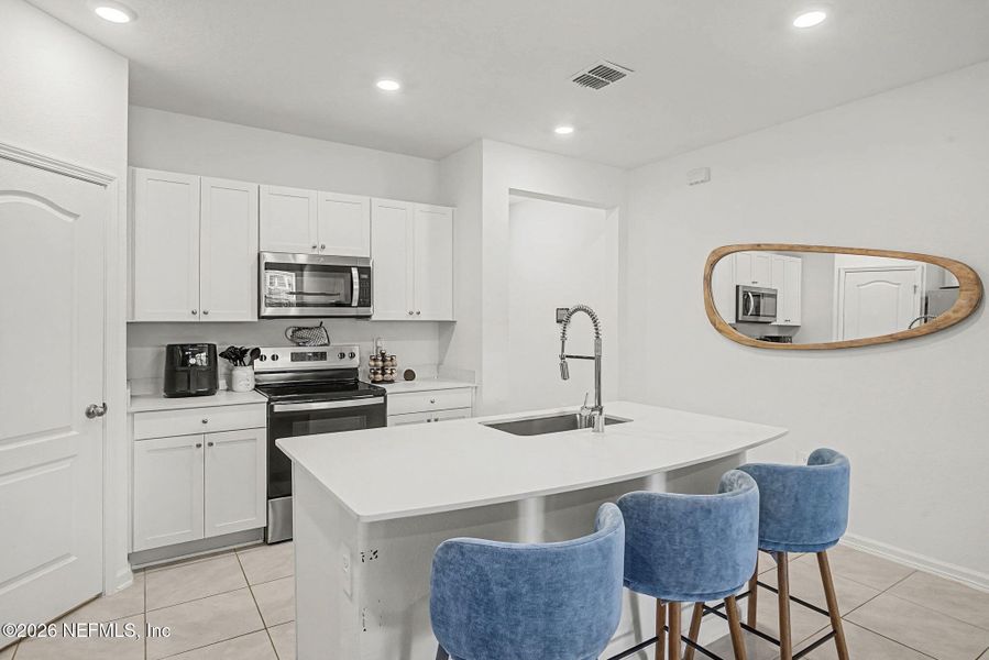 Furnished interior view inside a new home in , St. Augustine (Image 7).