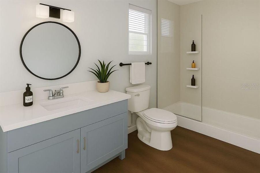 Furnished interior view inside a new home in , Deland (Image 20).