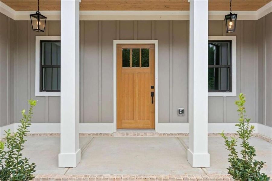 Exterior details and patio area of a home in , Covington (Image 3).