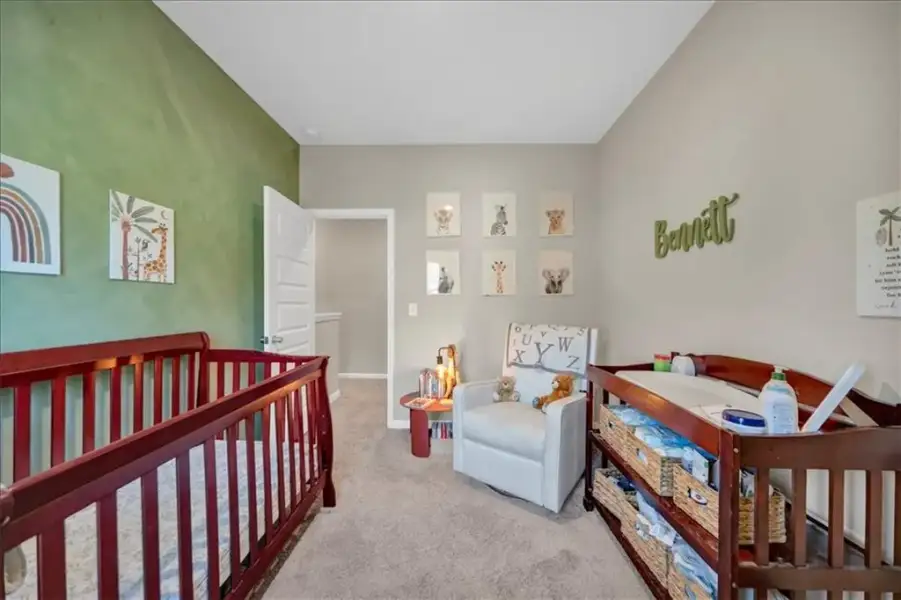 Furnished interior view inside a new home in Traditions at Cedarcrest, Dallas (Image 38).