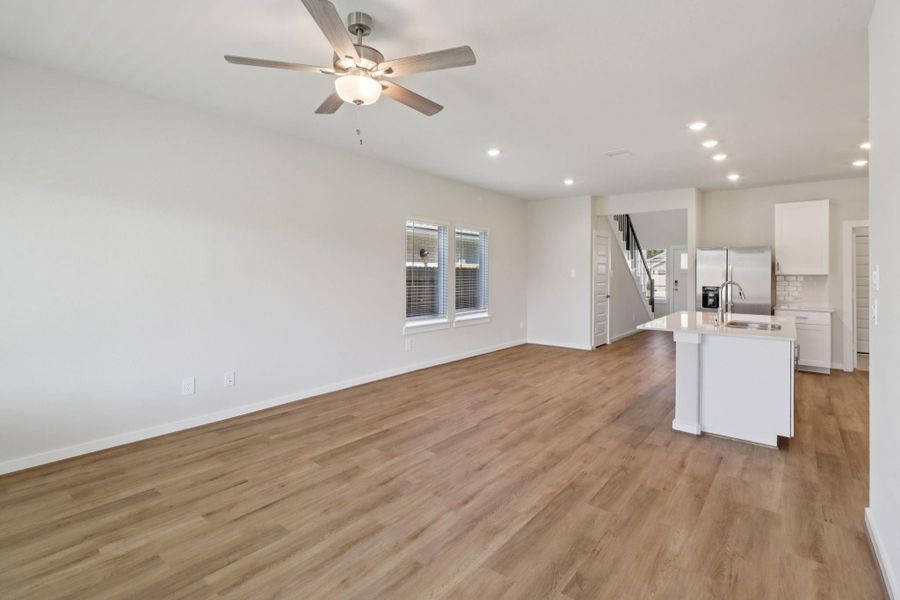 Photo is not of the actual home, but is an inspirational photo of builder’s model home and may depict options, furnishings, and/or decorator features that are not included