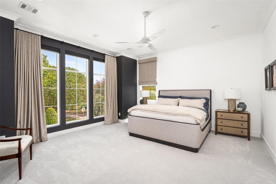 Furnished interior view inside a new home in , Houston (Image 11). Furnished interior view inside a new home in , Houston (Image 11).