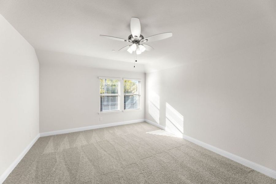 Representative exterior photo of a completed home built from the Conroe by Impression Homes in Timber Ridge, Corinth, TX (Image 13). Representative exterior photo of a completed home built from the Conroe by Impression Homes in Timber Ridge, Corinth, TX (Image 13).